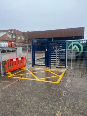 Click Here To Enlarge This Photo Of Access Control System Installation