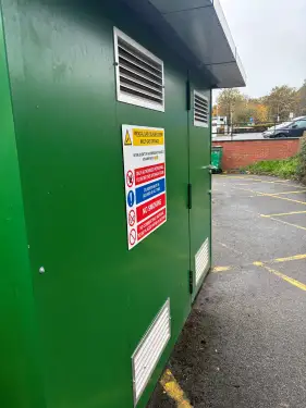 Click Here To Enlarge This Photo Of Medical Gas Cylinder Store Maintenance