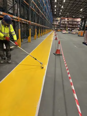 Click Here To Enlarge This Photo Of Epoxy Resin Installation